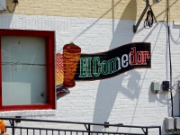 Painted wall sign, Restaurante El Comedor,