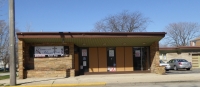 Come & be blessed by this Mid-Century Modern building, Come & Be Blessed Cuts Barbershop, Columbia Avenue, Hammond, Indiana