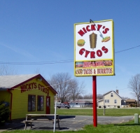 One of two, Nicky's Gyros, U.S. 6, Portage, Indiana