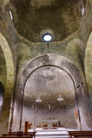 Interior, the 13th century Sant Pau del Camp church and monestery
