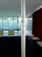 Interior, Mies van der Rohe's Barcelona Pavillion