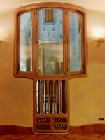 Interior window, Antoni Gaudí's Casa Batlló, Barcelona
