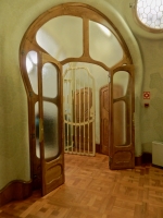 Doorway, Antoni Gaudí's Casa Batlló, Barcelona