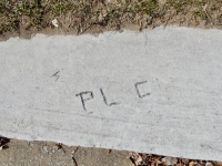 PL, CL, W. Chicago lakefront stone carvings, Calumet Park. 2019