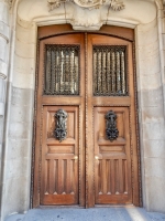 Doors, Antoni Gaudí's Casa Calvet, 1900, Barcelona