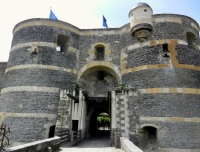 Entry to the castle,  Château d'Angers