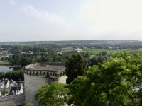 View from Chinon Castle