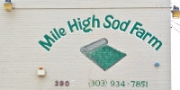 Mile High Sod Farm, Wesley Avenue just off Federal, Denver, Colorado