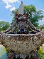 Centerpiece. Father Paul Dobberstein's Fay's Fountain, Humboldt, Iowa. 1918, restored 2011