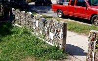 Bricolage fence section