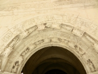 Entrance to the 16th Century Chapter House at Fontevraud-L'Abbaye