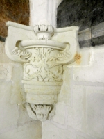 Detail in the Chapter House at Fontevraud-L'Abbaye
