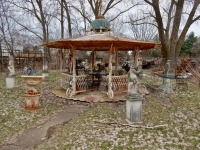 Gazebo at he Forevertron, built by Tom Every (Dr. Evermor), south of Baraboo, Wisconsin