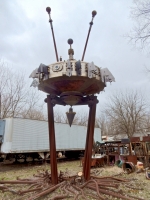 Alienesque sculpture at the Forevertron, built by Tom Every (Dr. Evermor), south of Baraboo, Wisconsin