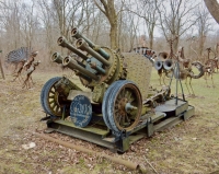 Artillery at the Forevertron, built by Tom Every (Dr. Evermor), south of Baraboo, Wisconsin