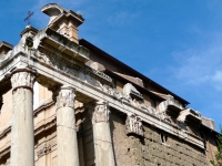 Relief detail, Temple of Antoninus and Faustina