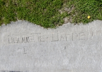 Jeannette + Darren, B. Chicago lakefront stone carvings, between Foster Avenue and Montrose. 2017