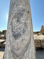 Pillar with gladiatorial graffiti, Perge