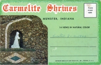 Carmelite Shrines of Munster, Indiana souvenir book