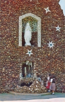 Carmelite Shrines of Munster, Indiana, postcard