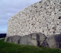 The reconstructed outer wall.