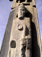 Dysert O'Dea: A late high cross, showing the dominance of the bishops