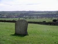 Newgrange standing stones.