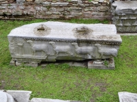 Remnants of a predecessor church to Hagia Sophia