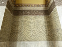 Love the patterns, presumably original to the 6th Century. Hagia Sophia