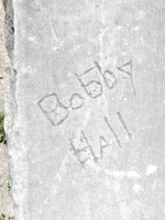 Bobby Hall. Chicago lakefront stone carvings, south of Montrose Harbor. 2023