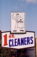 Snappy Cleaners, formerly at Lincoln Avenue and Maplewood. That's Mr. Snappy to you