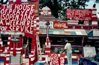 The Rev. H.D. Dennis turned Margaret's Grocery into a personal shrine on the cutoff from Highway 61 into Vicksburg, MS.