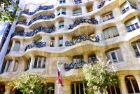 Exterior walls, Antoni Gaudí's Casa Milà, Barcelona