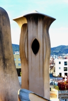 Chimney, Antoni Gaudí's Casa Milà, Barcelona