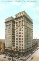 Vintage view of the Wells Building, Milwaukee