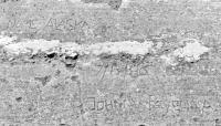 7/13/80, Nome, Alaska, Johnny Payenna. Lost. Chicago lakefront stone carvings, south of Montrose Harbor. 2013