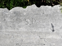 S.D. Chicago lakefront stone carvings, south of Montrose Harbor. 2023