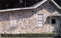 House of Shards at the UCM Museum, Abita Springs, Louisiana, postcard
