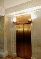 The Rookery elevator door