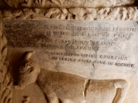 Interior message, Le Palais Idéal du Facteur Cheval, Hauterives, France