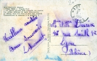Palais Idéal du Facteur Cheval antique postcard-Verso