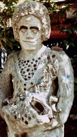 Statue, Howard Finster's Paradise Garden, circa 1990