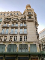 The Félix Potin building on Rue de Rennes, now a Zara.