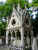 Tomb of Abelard and Heloise, Pere Lachaise Cemetery, Paris