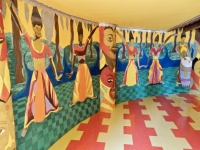 Oratory mural, St. Eom's Pasaquan, 2016