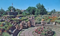 Peterson's Rock Garden, between Bend and Redmond, Oregon, postcard