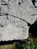 '57, Tilden Tech, J.A. Level 4. Chicago lakefront stone carvings, Promontory Point. 2018