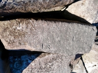 Judy + Larry, IR. Chicago Lakefront stone carvings, south of La Rabida Hospital. 2025