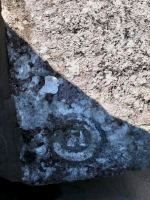 Circle A. Chicago Lakefront stone carvings, south of La Rabida Hospital. 2025