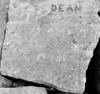 Autograph rock: D+S, Dean, SOSO 1966-67, Flangagan, John Bambala, others. Chicago lakefront stone carvings, Rainbow Beach North. 2019